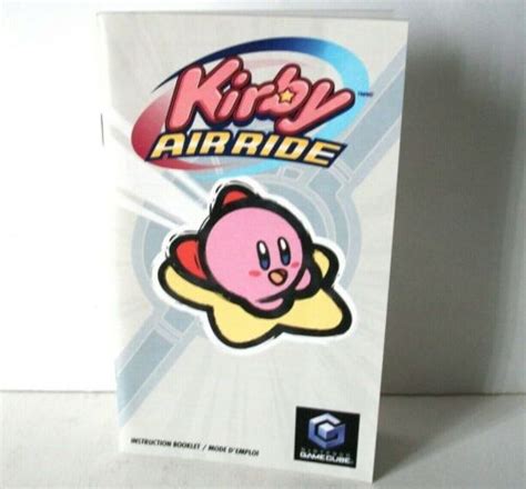 Kirby Air Ride Manual Only NO GAME Nintendo GameCube Instruction Booklet Kirbys | eBay