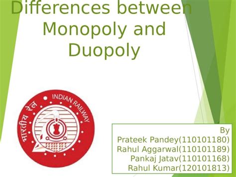 (PPT) Differences between duopoly and monopoly - DOKUMEN.TIPS