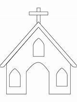 Church coloring Page  Download Free For kids sketch template