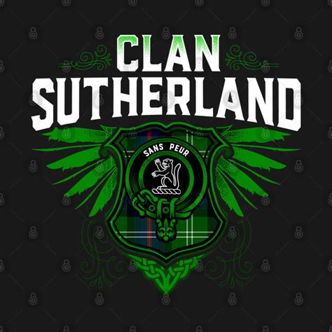 Clan Sutherland - Sutherland Surname - Kids T-Shirt | TeePublic