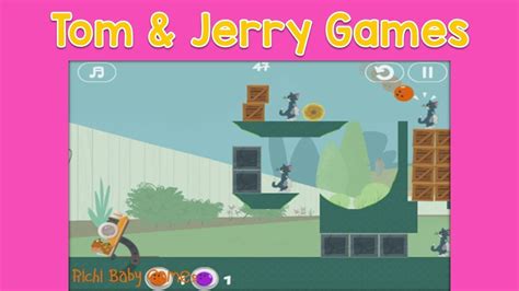 Tom and jerry games for kids and toodlers fun and cute - YouTube