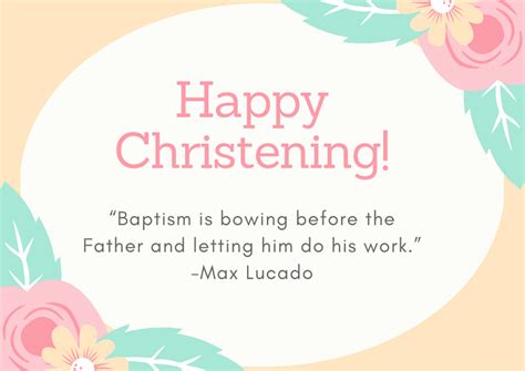 50 Best Christening Card Messages for Baby Dedication | FutureofWorking.com