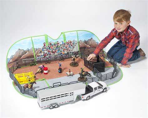 Marketer of farm and ranch toys including animals, vehicles and accessories . | Rodeo toys ...