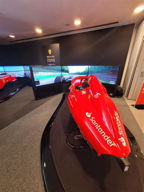 I tried the simulator at Ferrari museum Maranello, and I got to say I ...