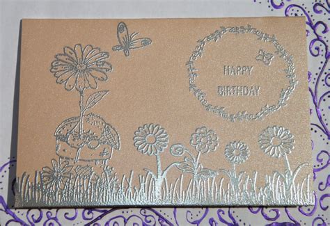 Quilling Lady: Embossing powder cards