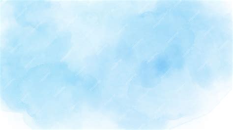 Premium Vector | Abstract hand painted watercolor sky and clouds for background.