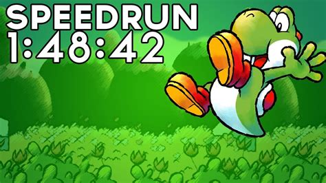 Yoshi's Island Speedrun in 1:48:42 (RTA Timing) - YouTube