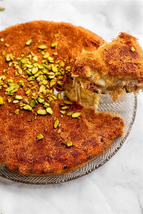 Kunafa - Every Little Crumb Mozzarella Cheese Kunafa- Every Little Crumb