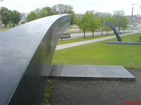 Memorial "Interrupted line" to the MS Estonia ferry disaster - Tallinn