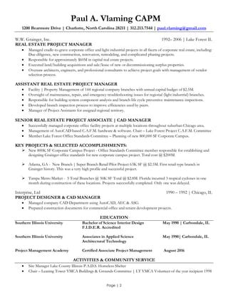 Paul Vlaming Resume | PDF