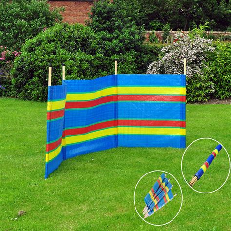 Beach Camping Windbreaker Holiday Sun Screen 8 10 Pole garden camping ...