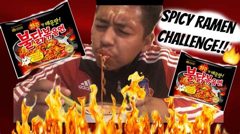 Spicy Ramen Challenge!!!! - YouTube