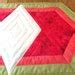 Watermelon Table Runner, Summer Table Display, Coffee Table Display, Quilted Table Mat, 12 X 27 ...