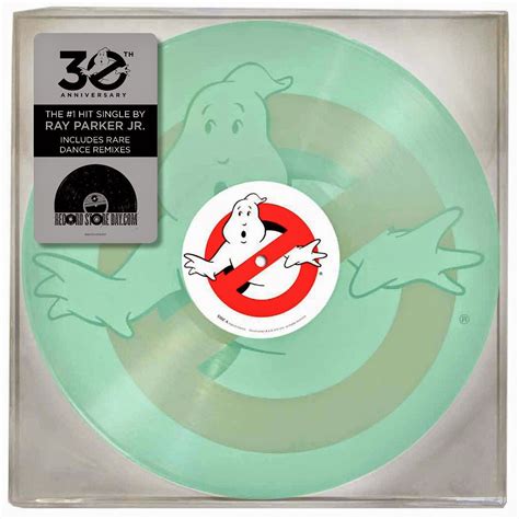 The Blot Says...: RSD 2014 Exclusive Ghostbusters Theme Song GID Single 10” Vinyl Record by Ray ...