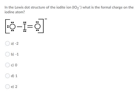 Iodine Molecule Lewis Dot Structure