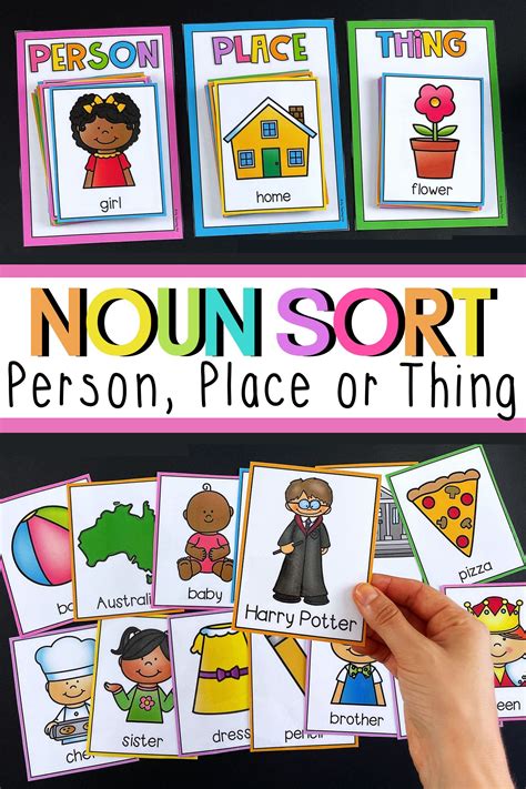 Person, Place or Thing in 2021 | Nouns, Nouns and adjectives, Adjectives verbs