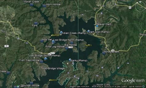 BEAVER LAKE MAP (s) - Beaver Lake - OzarkAnglers.Com Forum