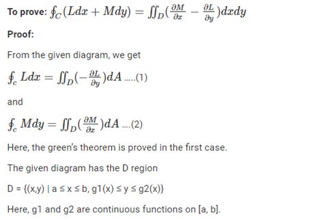 Green’s Theorem