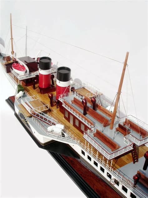 Waverley Paddle Steamship Model 32" Ready Display - Quality Model Ships