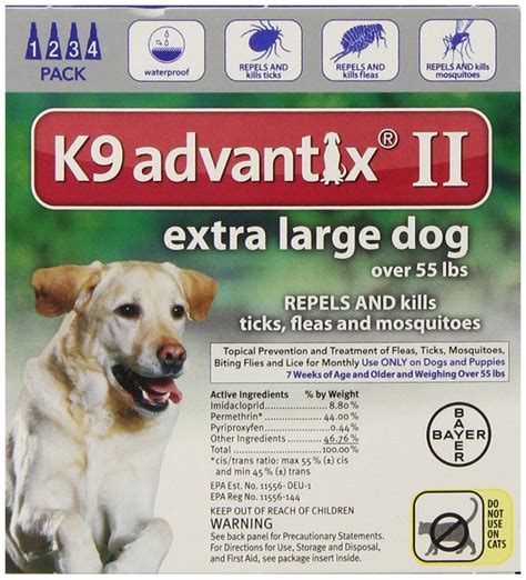 Reviews Bayer Advantix II Supplement for Extra Large Dogs