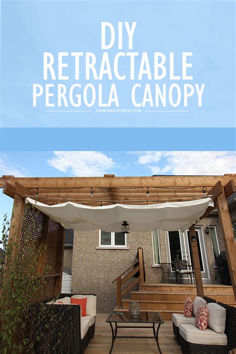 Diy Retractable Pergola Canopy Kit – DIY