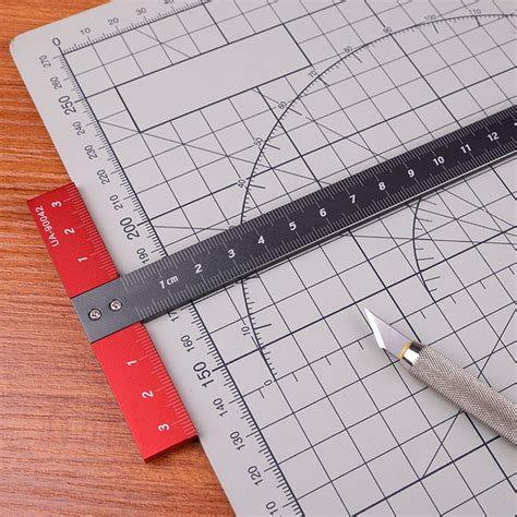 T Square Ruler Aluminum Alloy Precise Angle for Art Framing DIY 170Mmx85mm | eBay