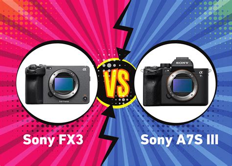 Sony A7S III vs FX3