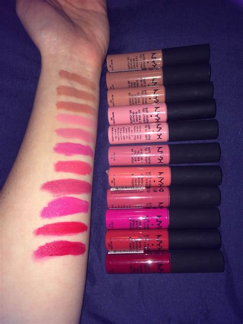 Nyx Soft Matte Lip Cream Swatches