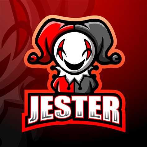 Jester mascot logo design 5573981 Vector Art at Vecteezy