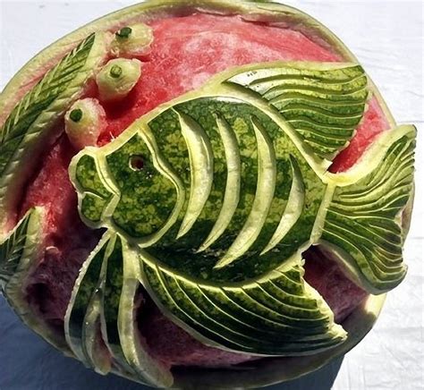 26 Stunning watermelon Carving | Incredible Snaps