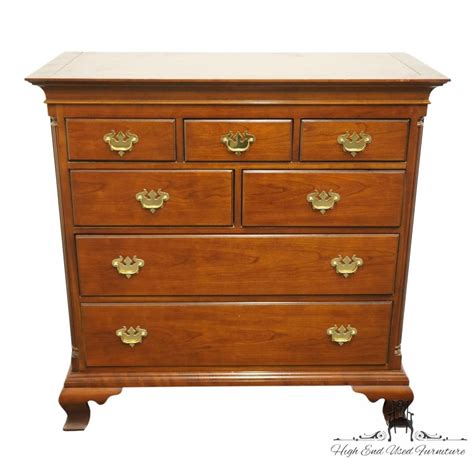 CENTURY FURNITURE Solid Cherry Traditional Style 44 Gentleman's Chest ...