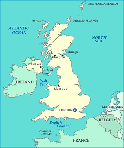 Map Of Scotland And England And France - Ashlan Ninnetta