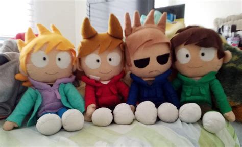 Eddsworld plush (Edd, Tom, Matt and Tord) | 🌎Eddsworld🌎 Amino