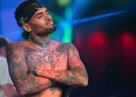 Chris Brown Tattoos House Cars - Networth Height Salary