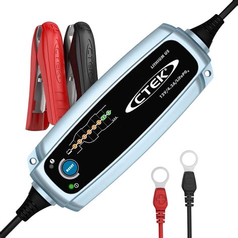 CTEK LITHIUM US 12 Volt Fully Automatic LiFePO4 Battery Charger