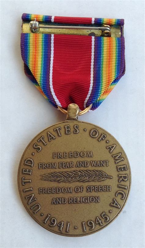 WWIIHotFinds.com » Blog Archive » The World War II Victory Medal