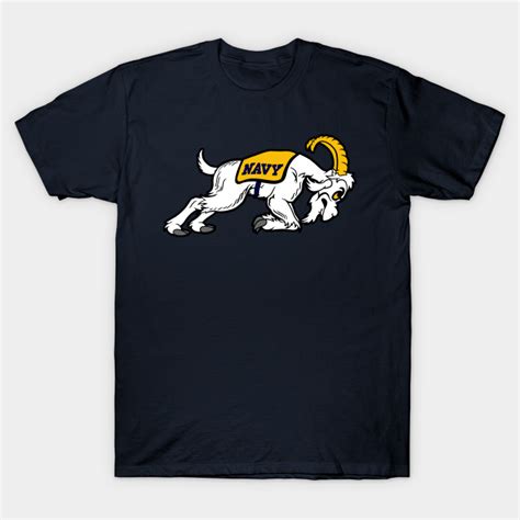 Vintage Navy Midshipmen mascot logo - Naval Academy - T-Shirt | TeePublic