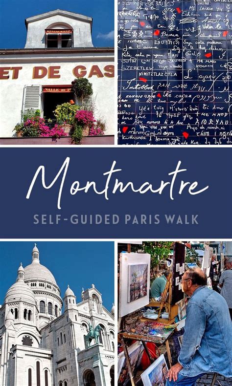 A self-guided walking tour of Montmartre, Paris (with map) | Paris walking tour, Walking tour ...