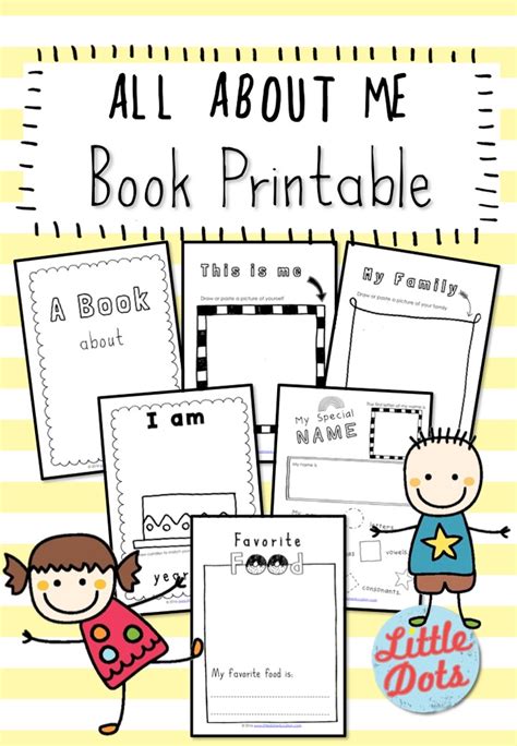 All about Me Book Printable