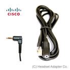 Headset Adapters for Cisco IP Phones