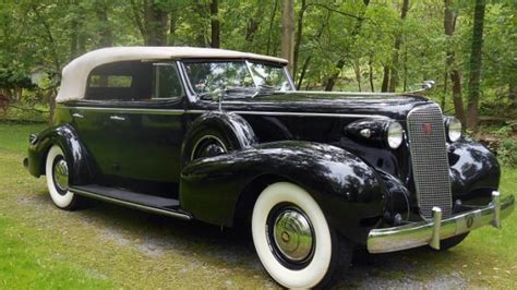 1937 Cadillac Series 70 Convertible Sedan at Harrisburg 2014 as S124 - Mecum Auctions