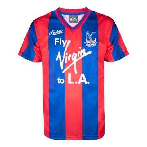 Crystal Palace Home Camiseta de Fútbol 1993 - 1994.