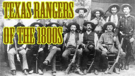 James Gillett Describes Texas Rangers of the 1800s - YouTube