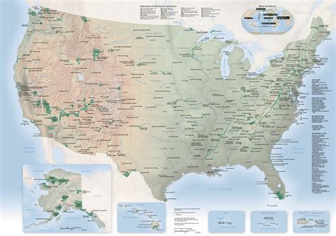 Map Of Us National Parks And Monuments - Carolina Map