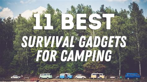 11 Best Survival Gadgets For Camping | RV Lifestyle