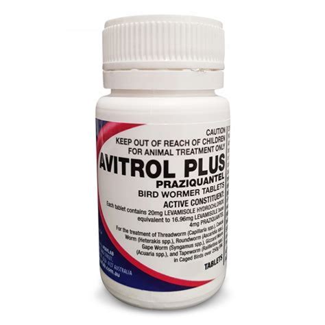 AVITROL PLUS BIRD WORMER 100 TAB – Critter Bits