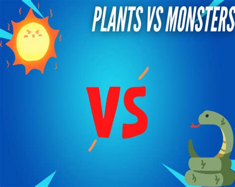 Plants Vs Monsters by GreatMergen