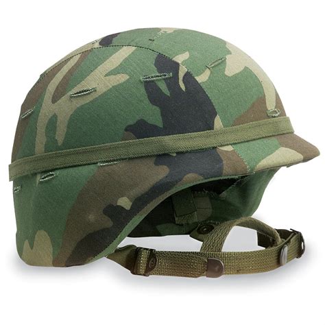 Used U.S. Military Kevlar® Helmet with Cover - 118438, at Sportsman's Guide