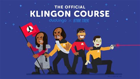 To learn the Klingon language from Star Trek now can anyone