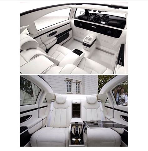 Inside the back of the Maybach Landaulet | Maybach, Dream cars ...